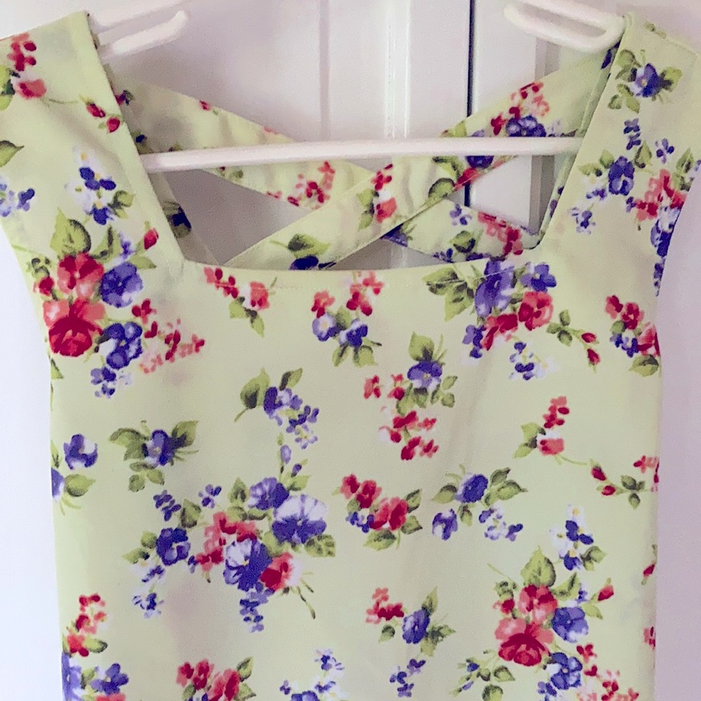 Girls size 12- summer floral dress